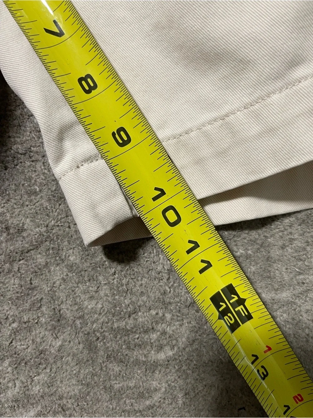Mens Banana Republic Khaki Cotton Shorts